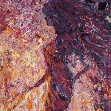 Phoenix, acryl on canvas, 50x70, 2017