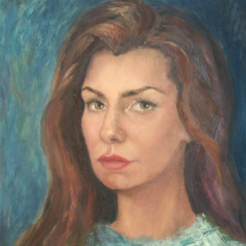 Self Portrait, oil on canvas, 40x50, 2018