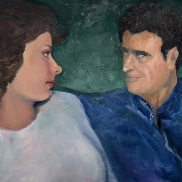 The Italian Story, oil on canvas, 70x50, 2019