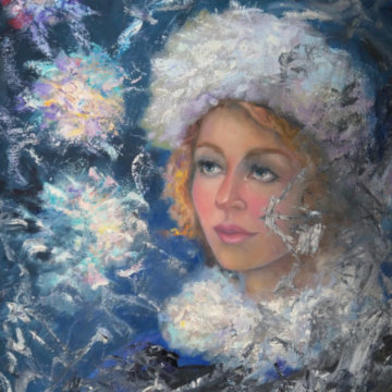 Vera, oil on canvas, 50x70, 2018